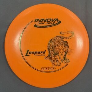 INNOVA Disc Golf LEOPARD 149‎ Fairway Driver Lightly Used Frisbee Golf 6|5|-2|1
